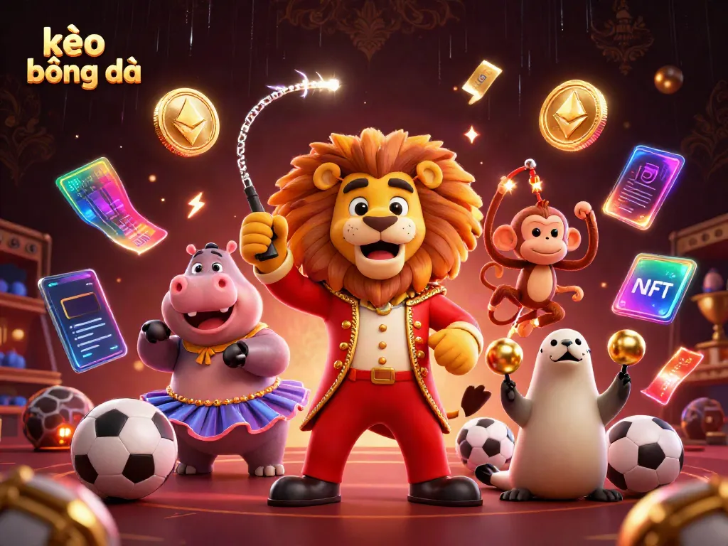 Engaging depiction of kèo bóng đá elements featuring animated characters and vibrant betting visuals.