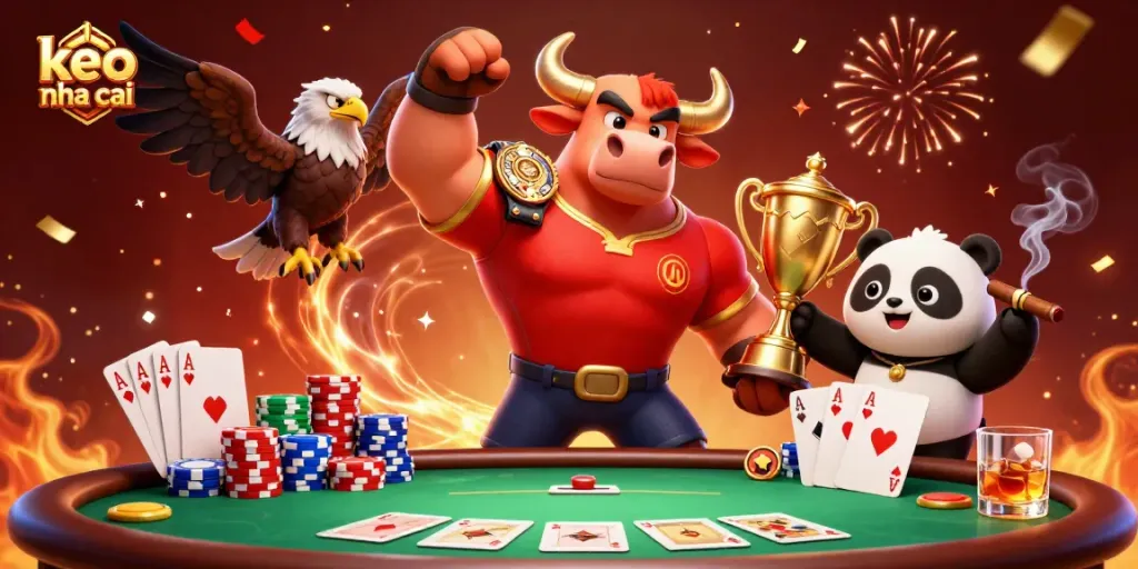 Engage in top-tier betting strategies with keo nha cai and win big at exciting poker tables.
