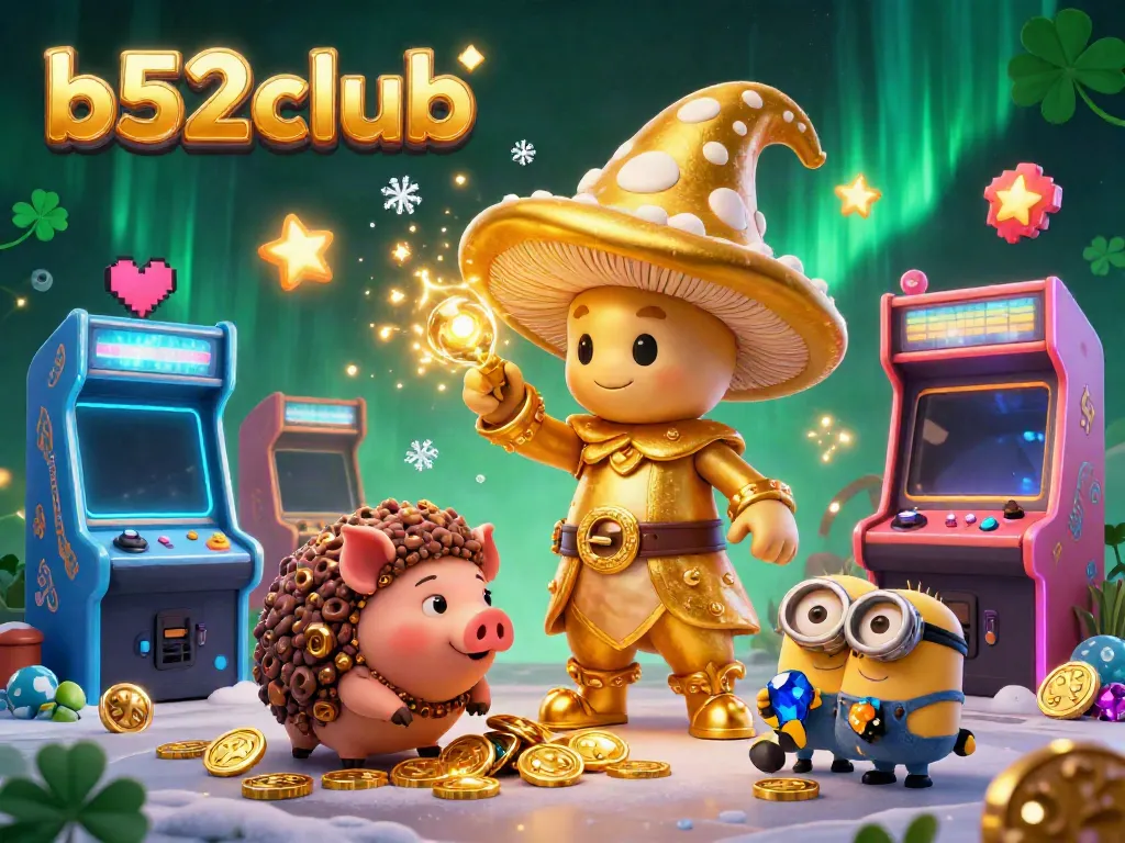 Play thrilling games at b52club with magical characters and vibrant casino elements.
