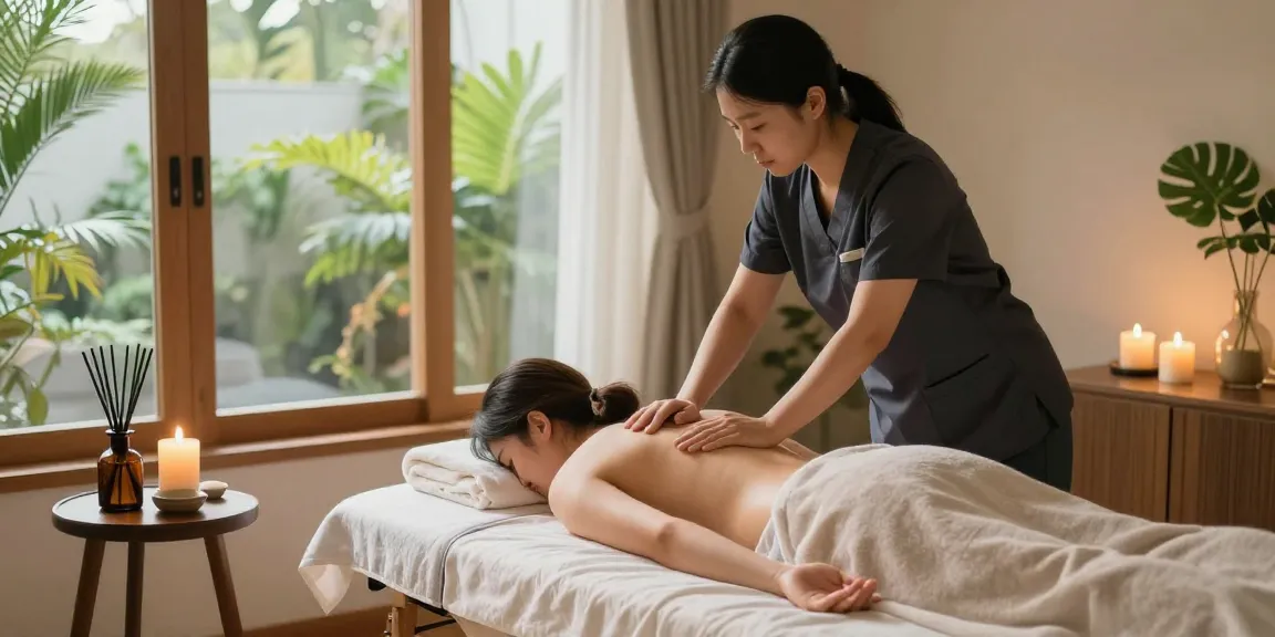 Experience 강남출장마사지 in a tranquil home setting with a professional therapist.
