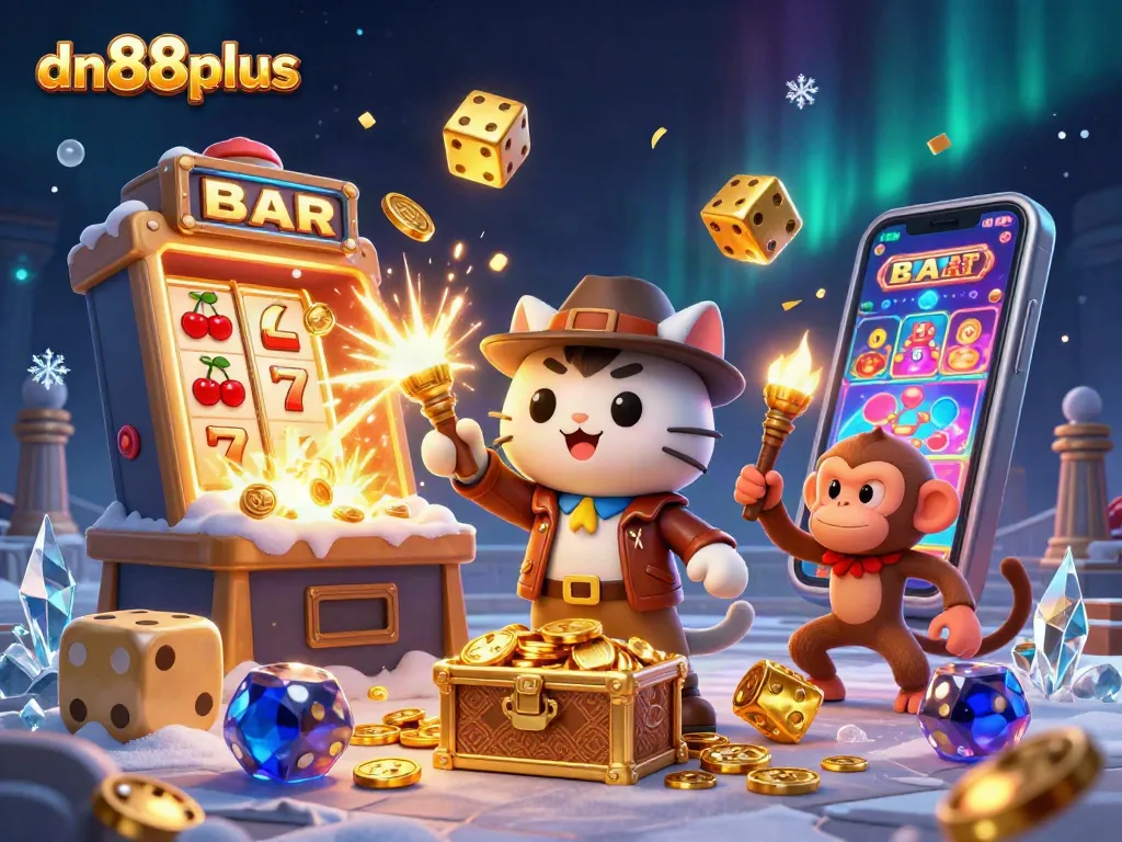 Experience the thrill of wins at dn88plus with a vibrant, action-packed casino adventure scene.