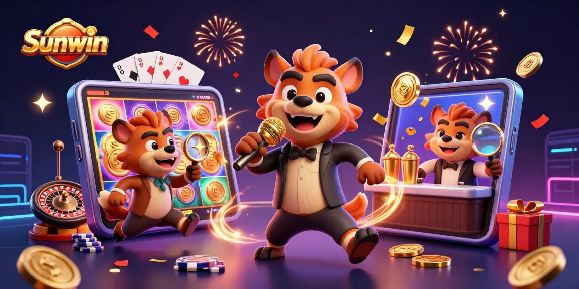 Experience the vibrant and dynamic casino atmosphere with Sunwin's exciting games and promotions.