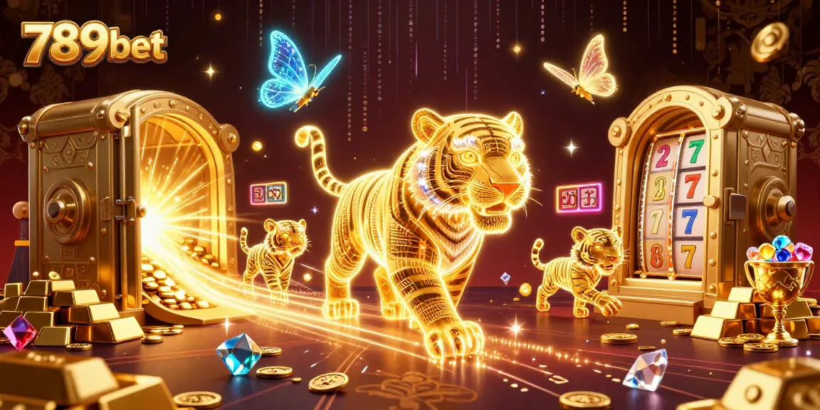 Spin and win at 789bet's vibrant neon casino, filled with treasures and energy.