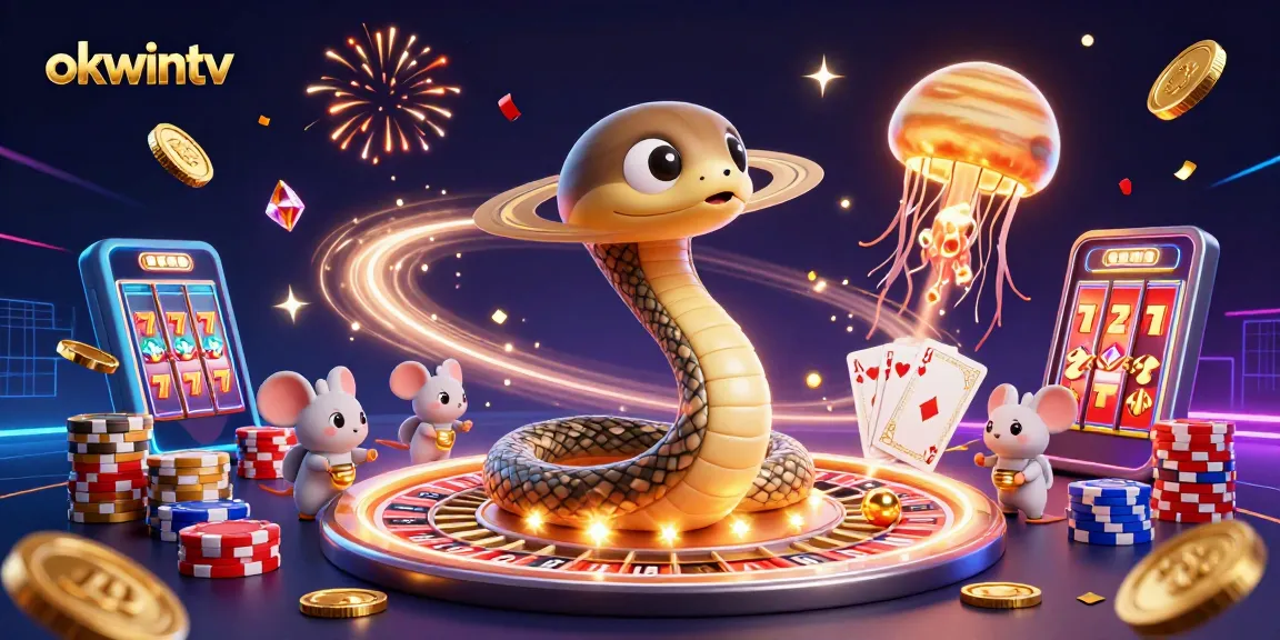 Experience thrilling bets with okwintv’s cosmic casino featuring a roulette planet and vibrant gameplay.