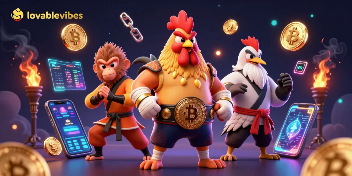Win big with lovablevibes as a fierce Muay Thai rooster champions the crypto casino scene.