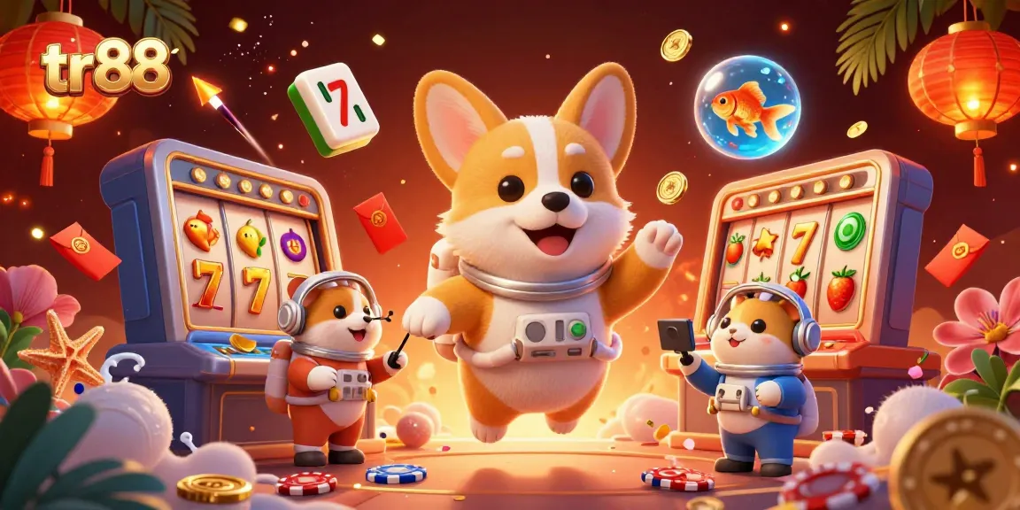 Experience the thrilling games at tr88 with the fun 3D casino, filled with vibrant elements!