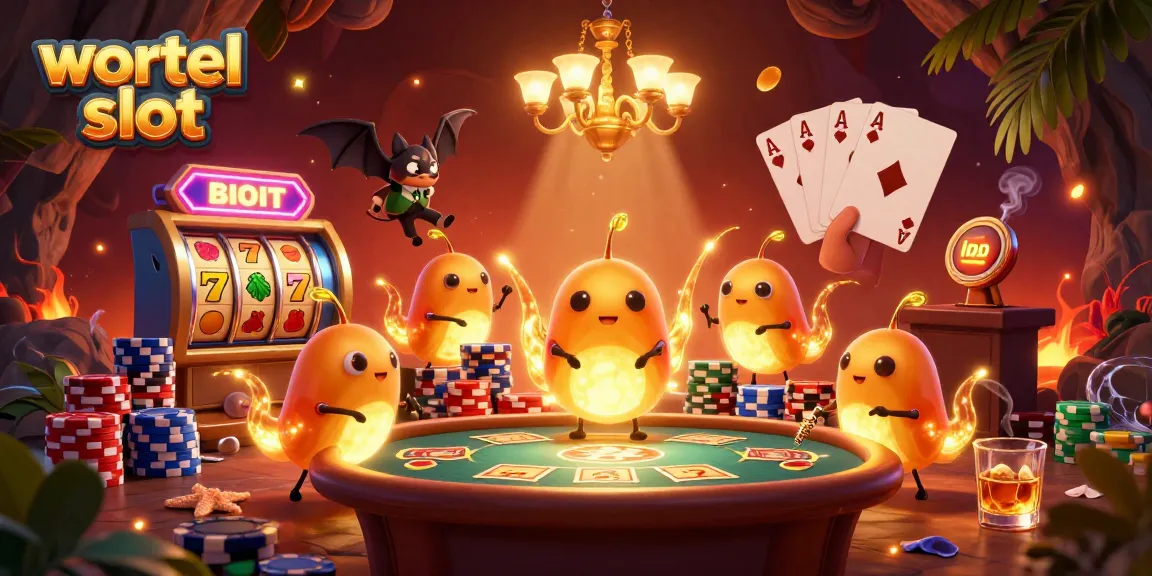 Engage with the exciting wortel slot experience amidst vibrant casino action.