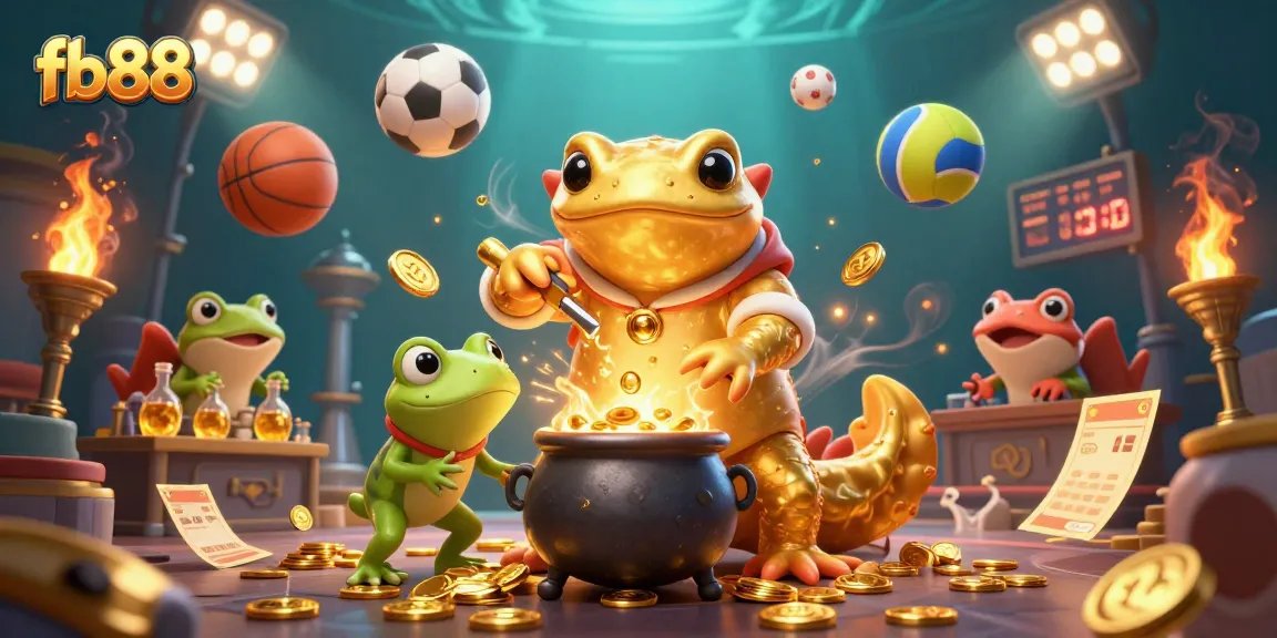 Experience vibrant action with fb88 as alchemist transforms elements in a magical casino setting.