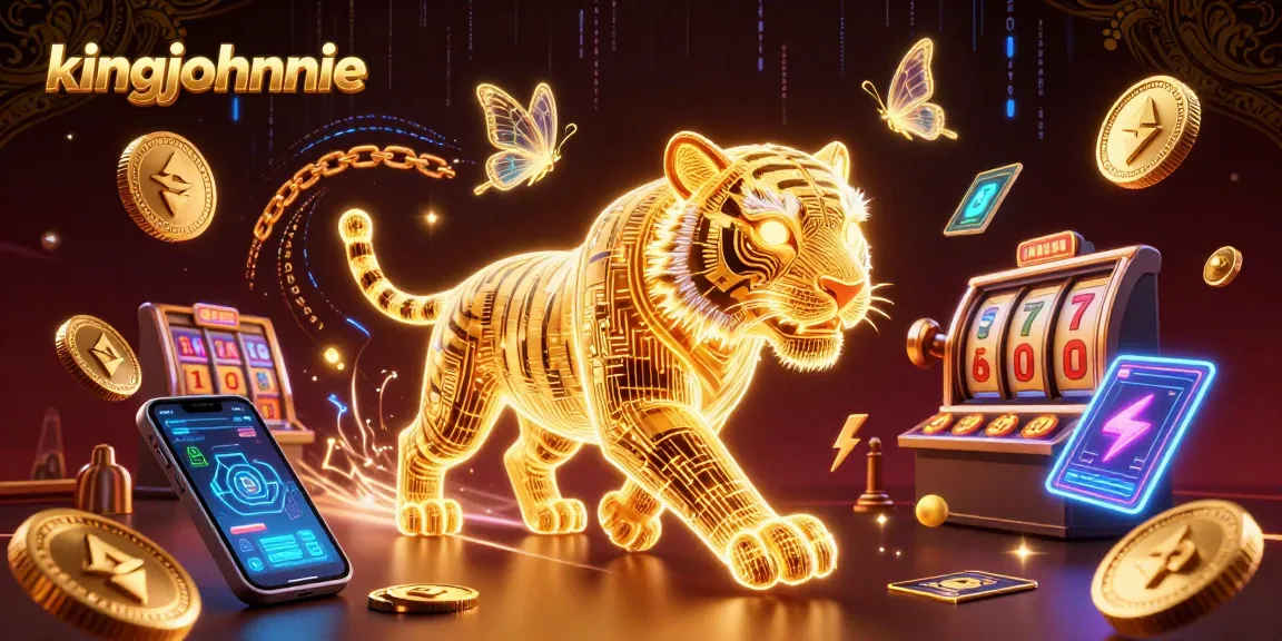 Play and win at kingjohnnie's vibrant digital casino with thrilling slot games and crypto excitement.
