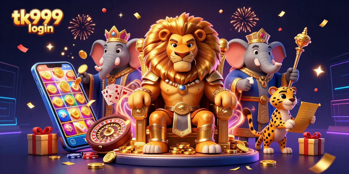 Engage with the thrilling world of tk999 login and enjoy colorful slot games, energetic casino action!