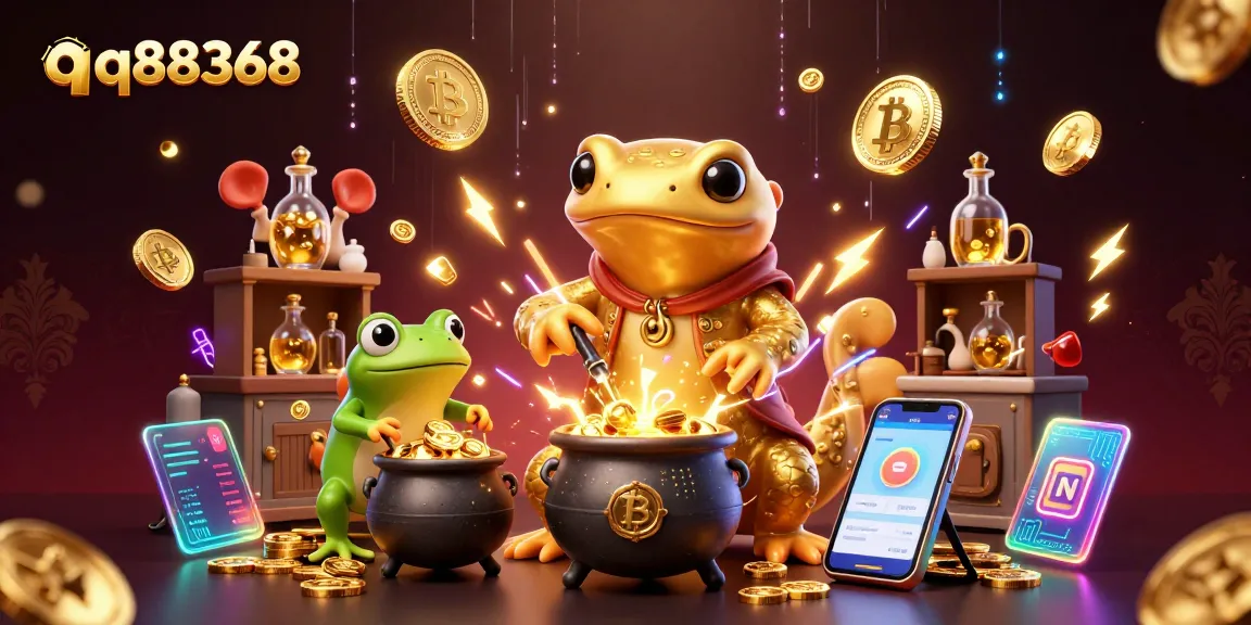 Experience thrilling gold alchemy at qq88368 online casino with dynamic characters and crypto elements.